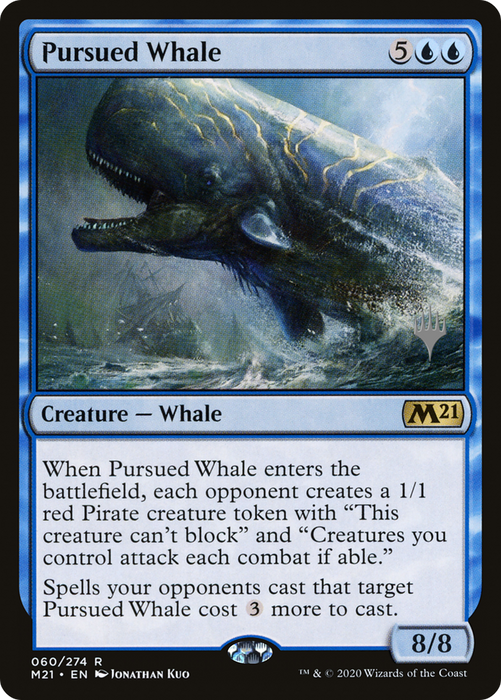 Pursued Whale (PPM21-60P) - rare - Foil