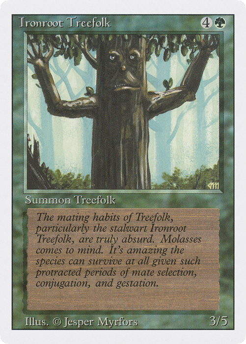 Ironroot Treefolk (3ED-204) - common