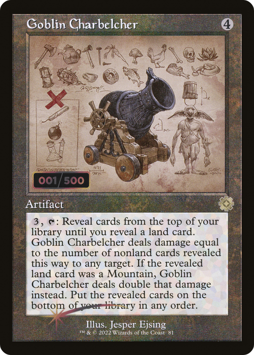 Goblin Charbelcher (BRR-81Z) - rare - Foil