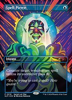 Spell Pierce (SLP-018) - rare (Borderless) - Foil