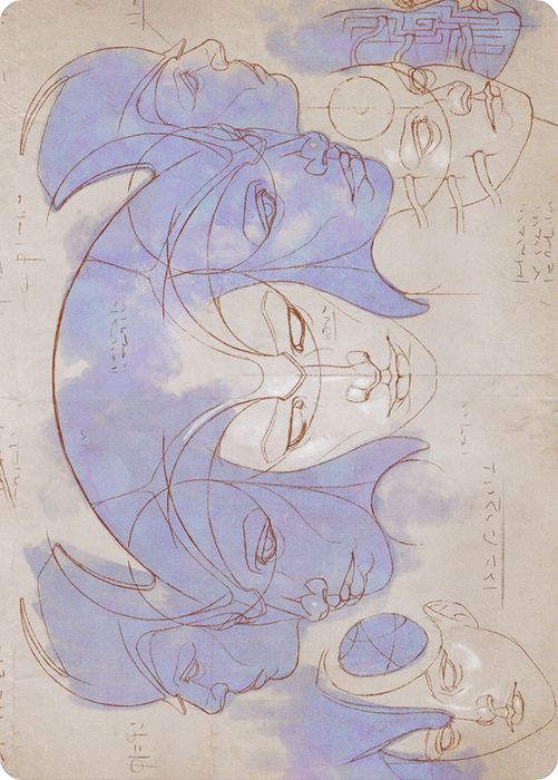 Helm of the Host // Helm of the Host (ABRO-061) - common (Borderless) - Foil