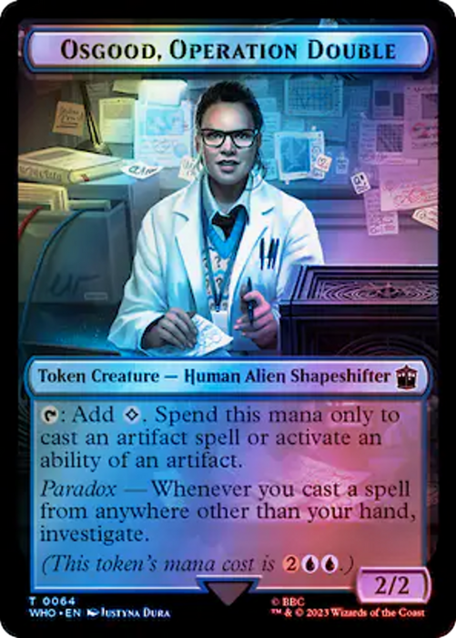 Osgood, Operation Double (TWHO-064) - common - Foil