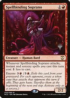 Spellbinding Soprano (PPSNC-53P) - rare - Foil