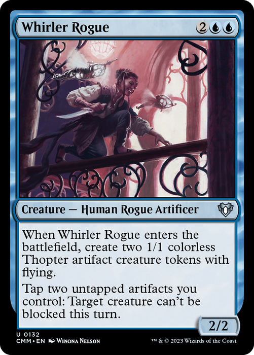 Whirler Rogue (CMM-132) - uncommon - Foil