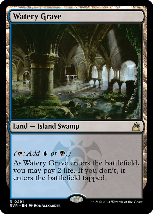 Watery Grave (RVR-291) - rare - Foil