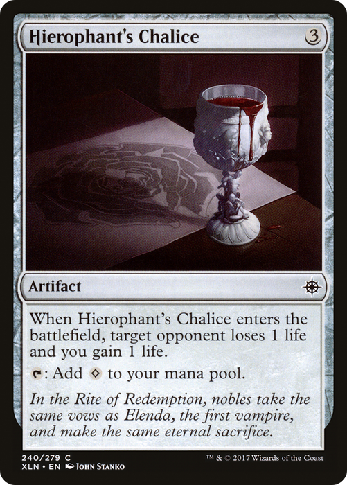 Hierophant's Chalice (XLN-240) - common