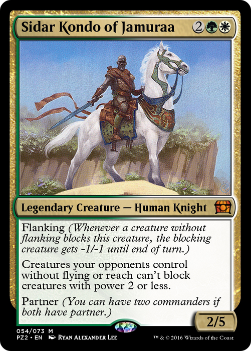 Sidar Kondo of Jamuraa (PZ2-054) - mythic