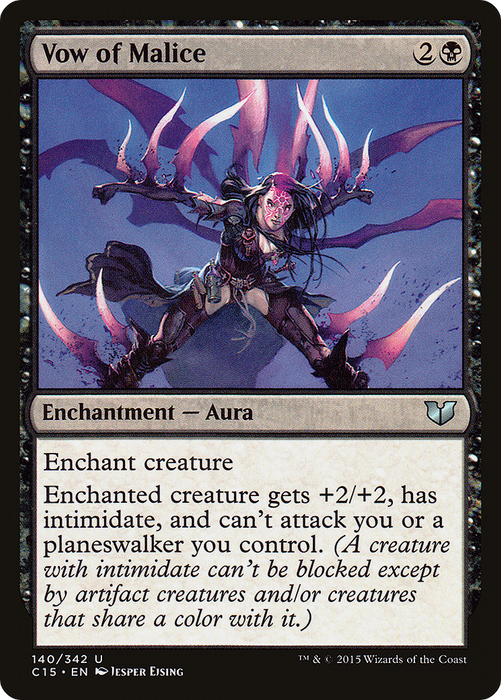 Vow of Malice (C15-140) - uncommon