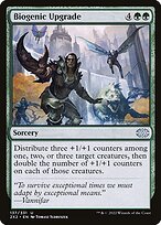Biogenic Upgrade (2X2-137) - uncommon