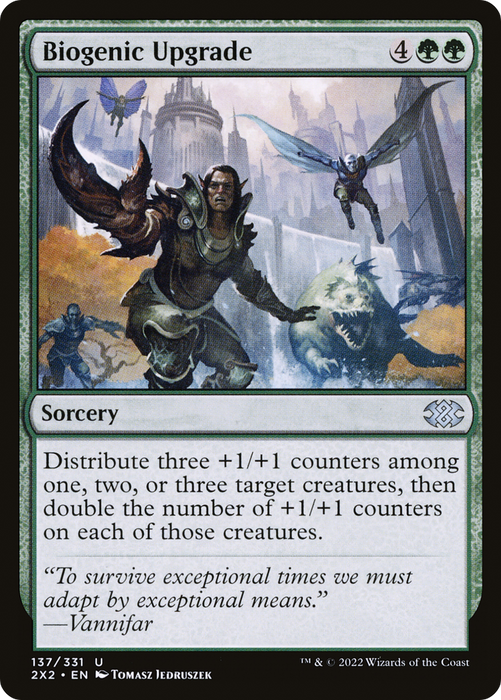 Biogenic Upgrade (2X2-137) - uncommon