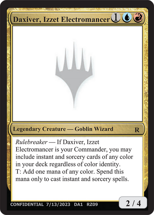 Daxiver, Izzet Electromancer (UNK-RZ09) - rare