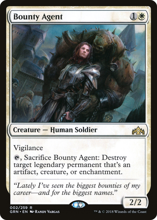 Bounty Agent (GRN-002) - rare