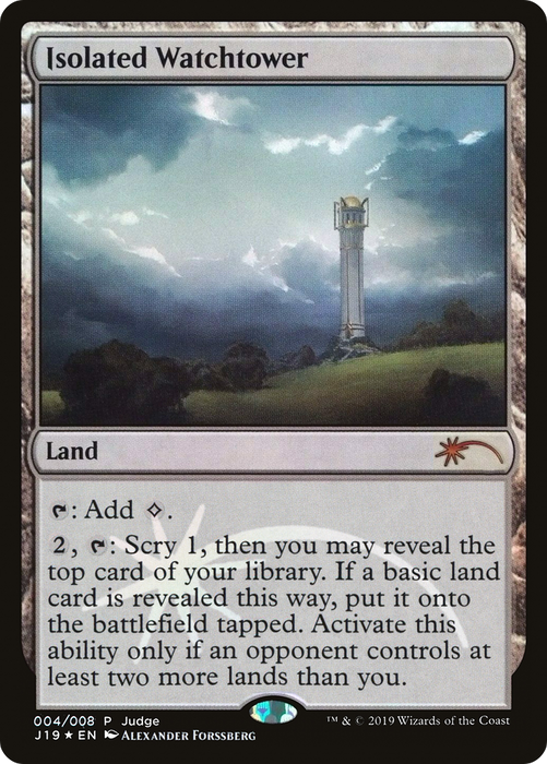 Isolated Watchtower (JDG-004) - mythic - Foil