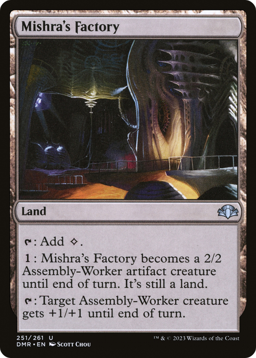 Mishra's Factory (DMR-251) - uncommon - Foil