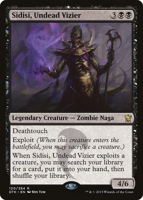 Sidisi, Undead Vizier (DTK-120) - rare - Foil