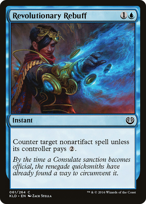 Revolutionary Rebuff (KLD-061) - common - Foil