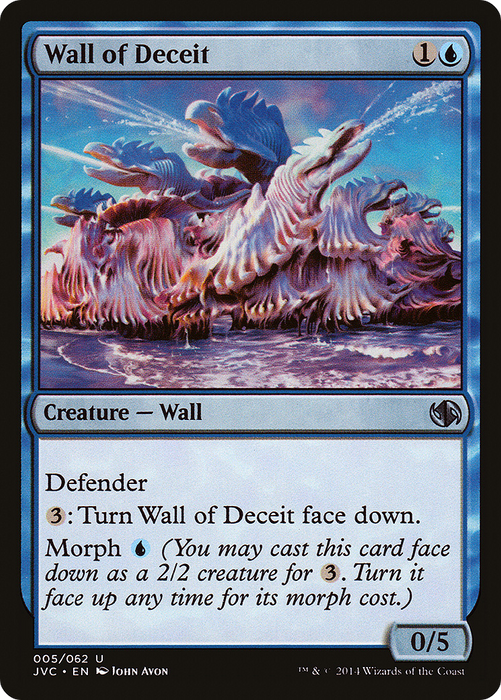 Wall of Deceit (DD3-005) - uncommon