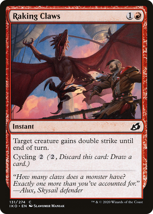 Raking Claws (IKO-131) - common