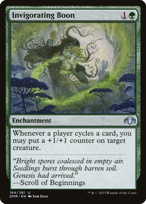 Invigorating Boon (DMR-164) - uncommon - Foil