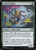 Coiling Stalker (NEO-179) - common - Foil