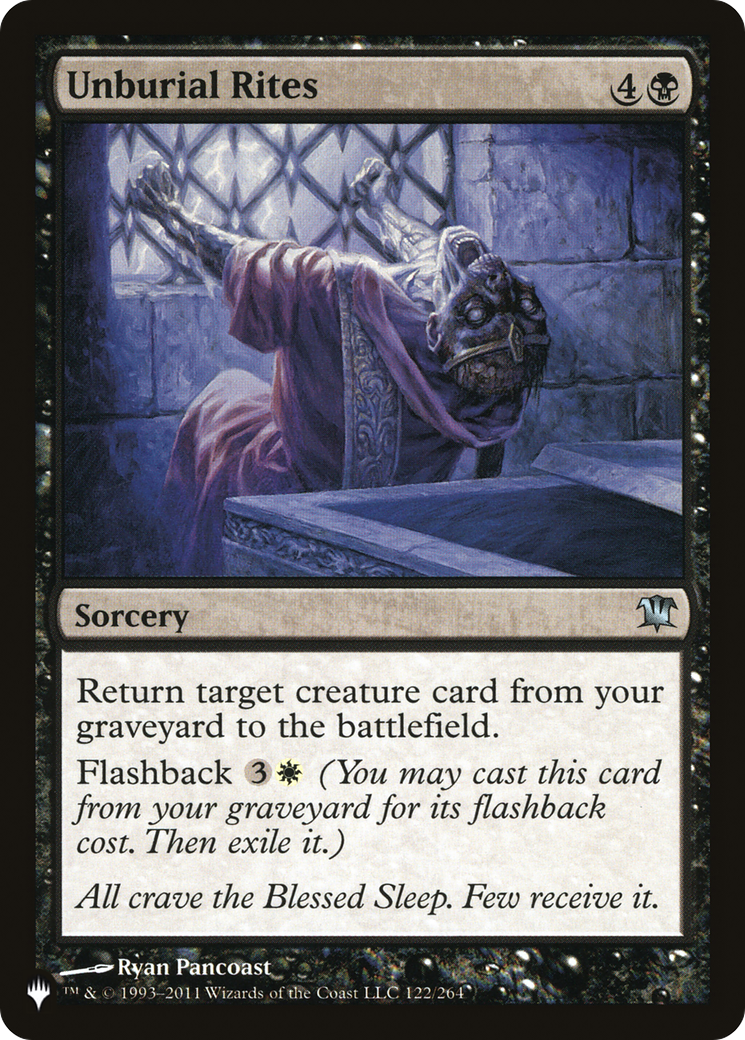 Unburial Rites (LIST-ISD-122) - uncommon