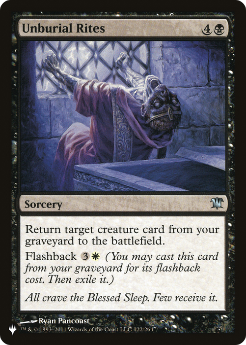Unburial Rites (LIST-ISD-122) - uncommon