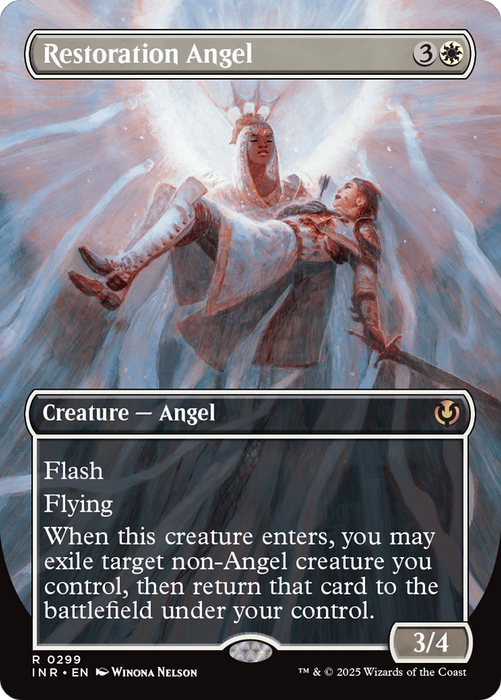 Restoration Angel (INR-299) - rare (Borderless) - Foil