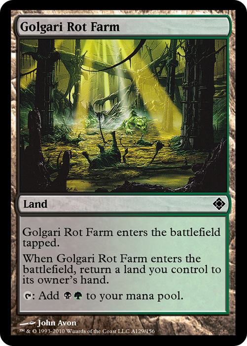 Golgari Rot Farm (TD0-A129) - common