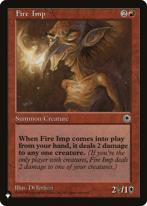 Fire Imp (LIST-POR-126) - uncommon