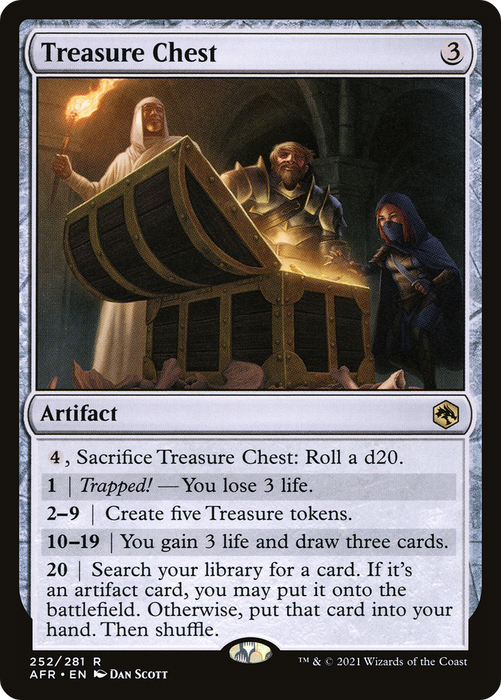 Treasure Chest (AFR-252) - rare - Foil