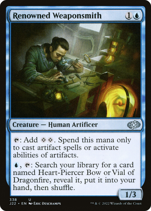 Renowned Weaponsmith (J22-338) - uncommon