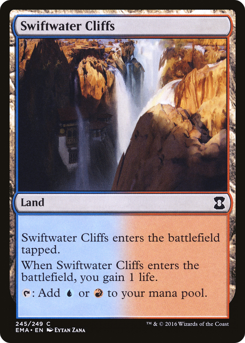 Swiftwater Cliffs (EMA-245) - common - Foil