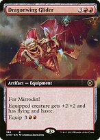 Dragonwing Glider (ONE-385) - rare: (Extended Art) - Foil