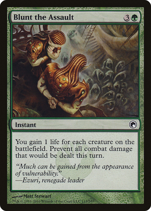 Blunt the Assault (SOM-113) - common - Foil