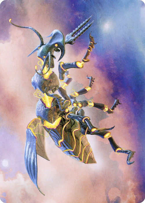 Zabaz, the Glimmerwasp // Zabaz, the Glimmerwasp (AMH2-065) - common (Borderless)