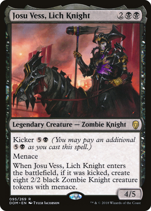 Josu Vess, Lich Knight (DOM-095) - rare