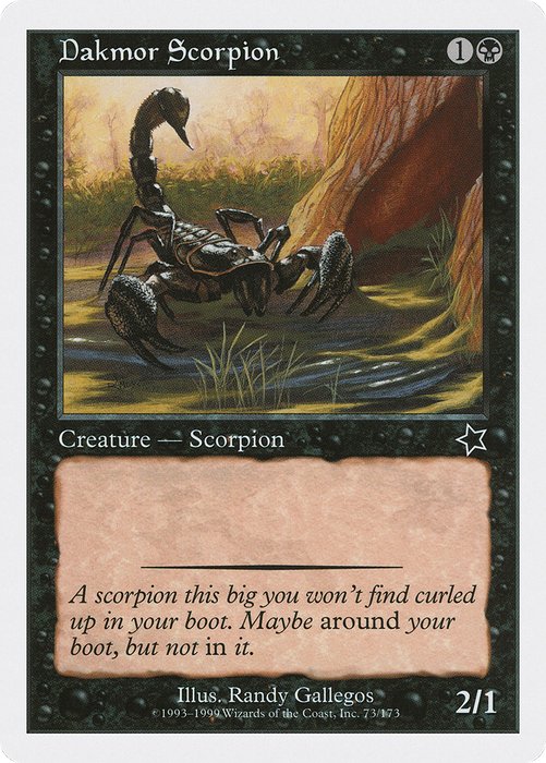 Dakmor Scorpion (S99-073) - common