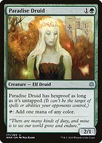 Paradise Druid (WAR-171) - uncommon