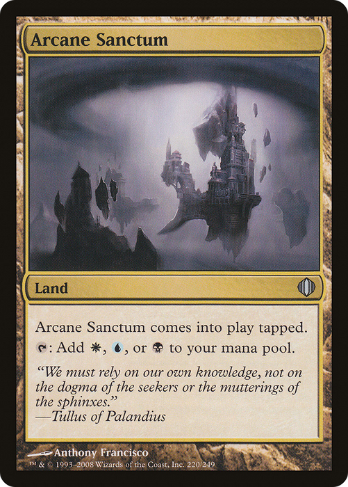 Arcane Sanctum (ALA-220) - uncommon - Foil