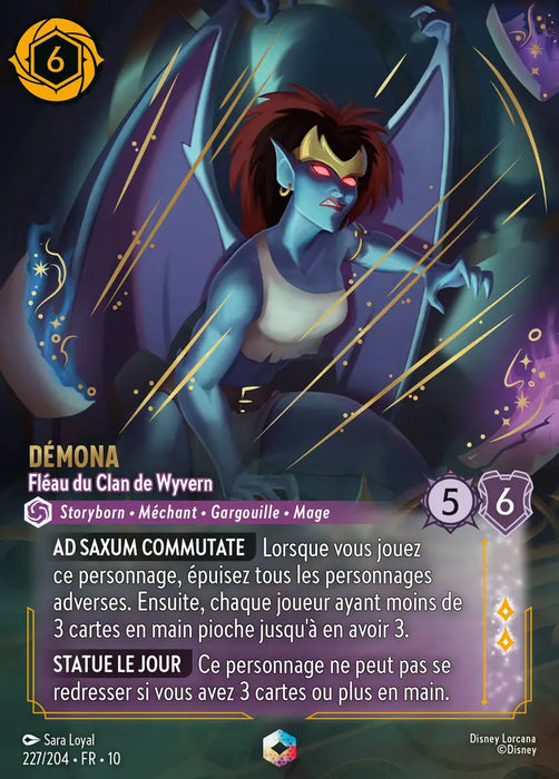 Démona - Fléau du clan de Wyvern (Enchantée) (227/204) - LDLP - Enchantée - Holofoil
