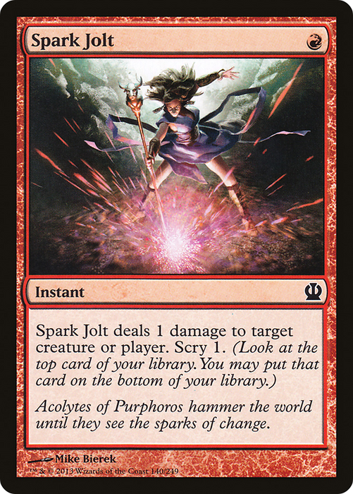 Spark Jolt (THS-140) - common - Foil