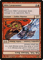 Akki Lavarunner // Tok-Tok, Volcano Born (CHK-153) - rare