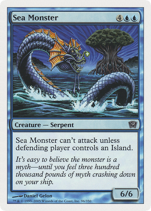 Sea Monster (9ED-096) - common