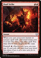 Dual Strike (KHM-132) - uncommon - Foil