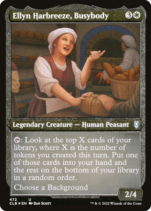 Ellyn Harbreeze, Busybody (CLB-472) - uncommon - Etched Foil