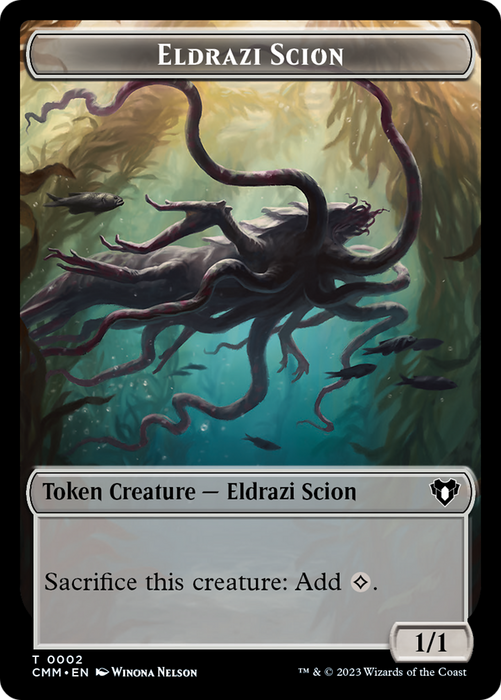 Eldrazi Scion (TCMM-002) - common - Foil