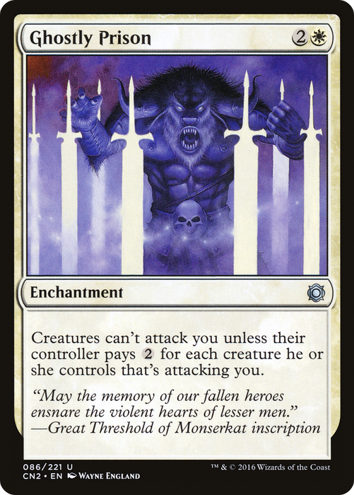 Ghostly Prison (CN2-086) - uncommon
