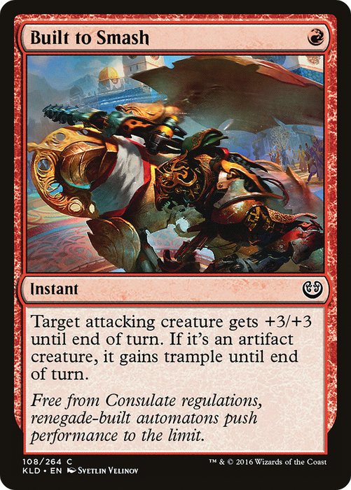 Built to Smash (KLD-108) - common - Foil