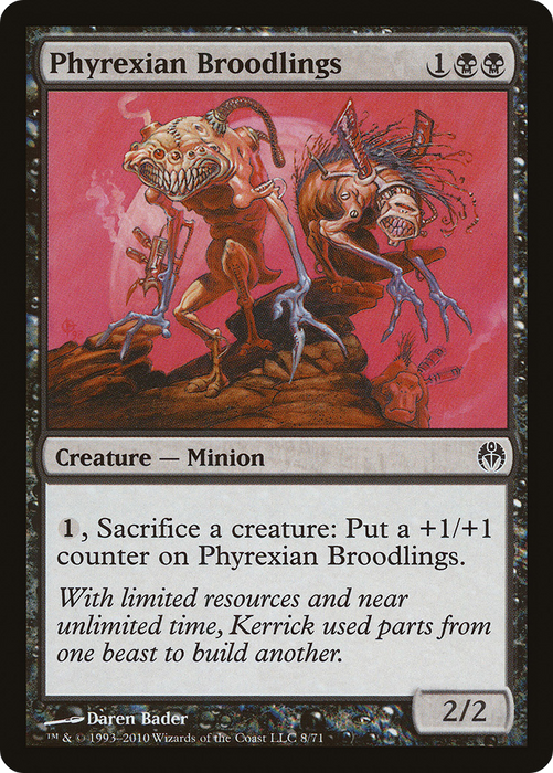 Phyrexian Broodlings (DDE-008) - common