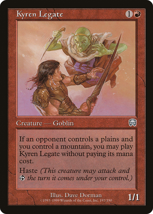 Kyren Legate (MMQ-197) - uncommon - Foil